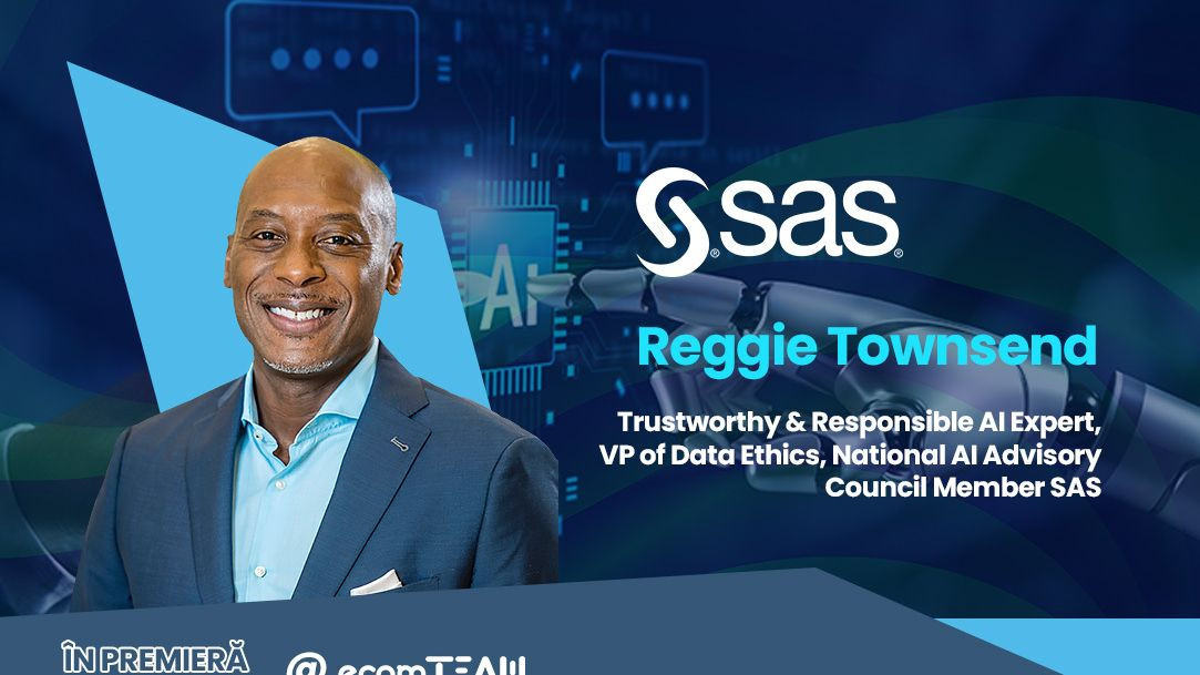 Reggie Townsend, specialistul care lucrează cu Casa Albă la definirea eticii în AI, vine pe scena ecomTEAM 2025: eCommerce în echipă