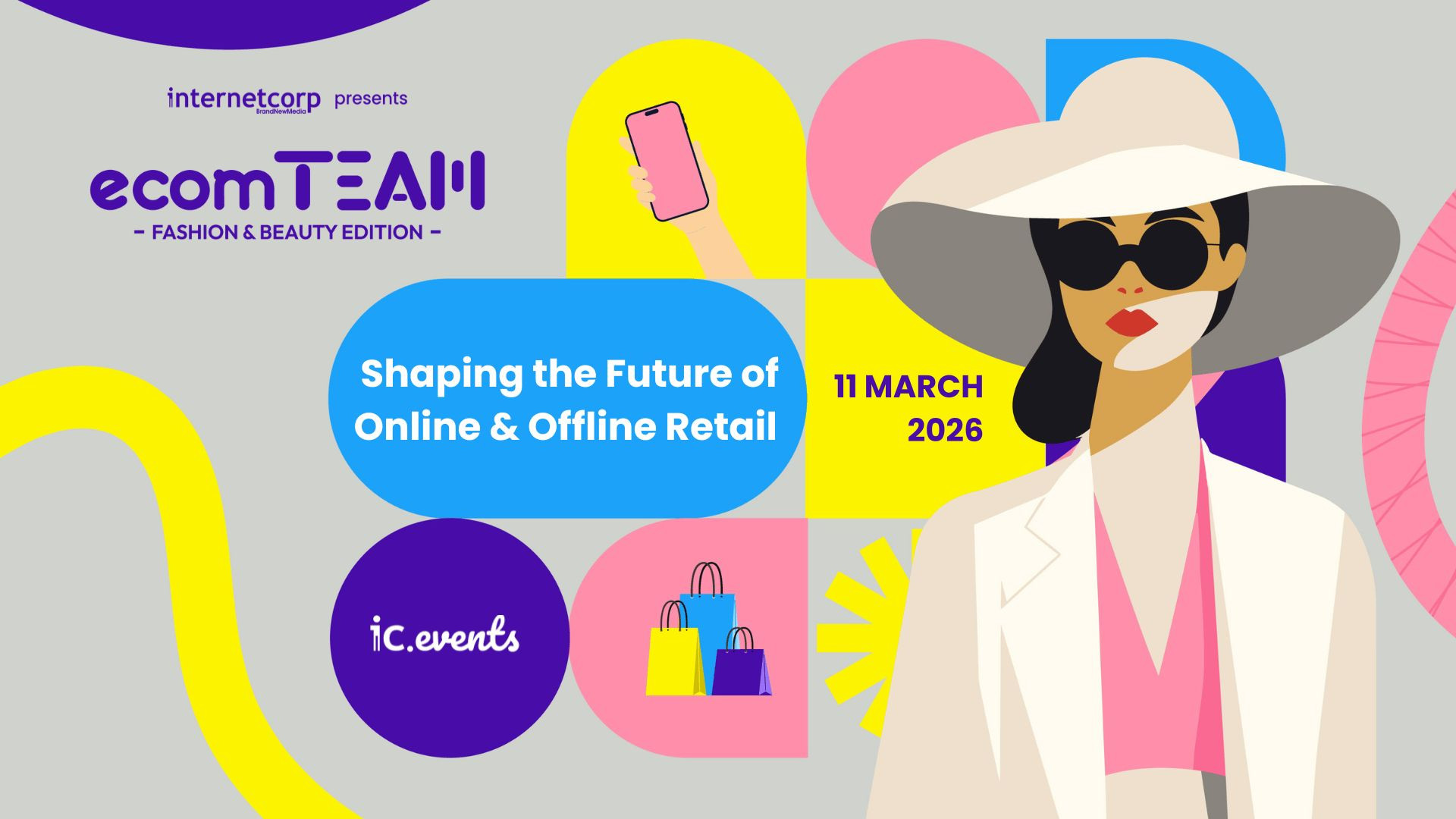 ecomTEAM Fashion & Beauty 2026: ce speakeri vor urca pe scenă pe 11 martie